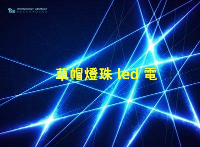 草帽燈珠 led 電源